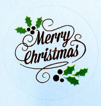 Load image into Gallery viewer, Xmas Stickers Small (Round)