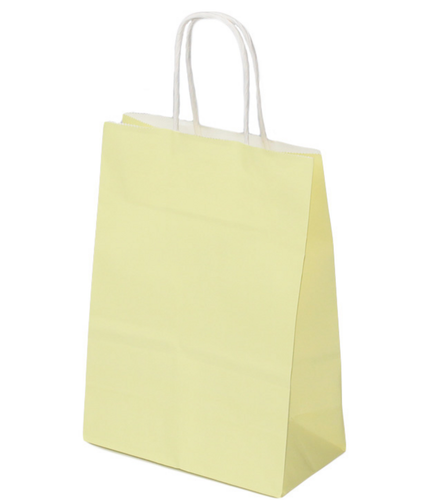 Handle Gift Bags - Macaron Yellow