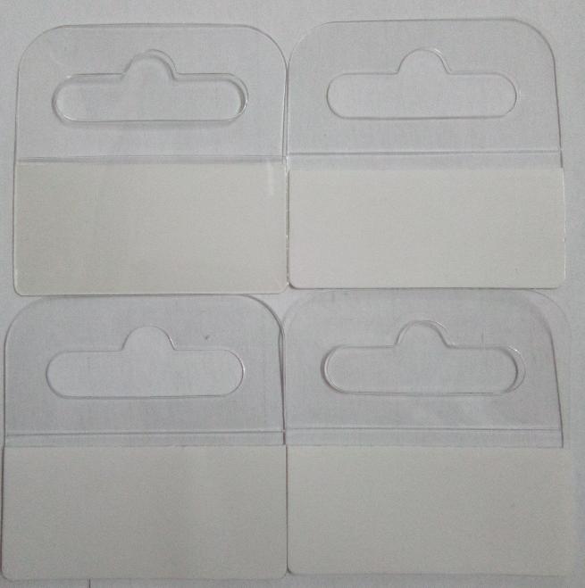 PVC Hang Tabs with Slot Hole (5x5cm)