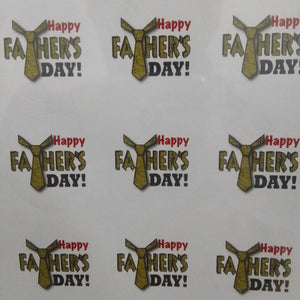 Happy Father's Day Stickers (24pcs)