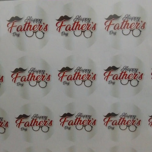 Happy Father's Day Stickers (24pcs)