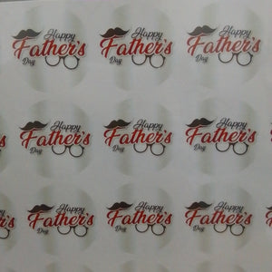 Happy Father's Day Stickers (24pcs)