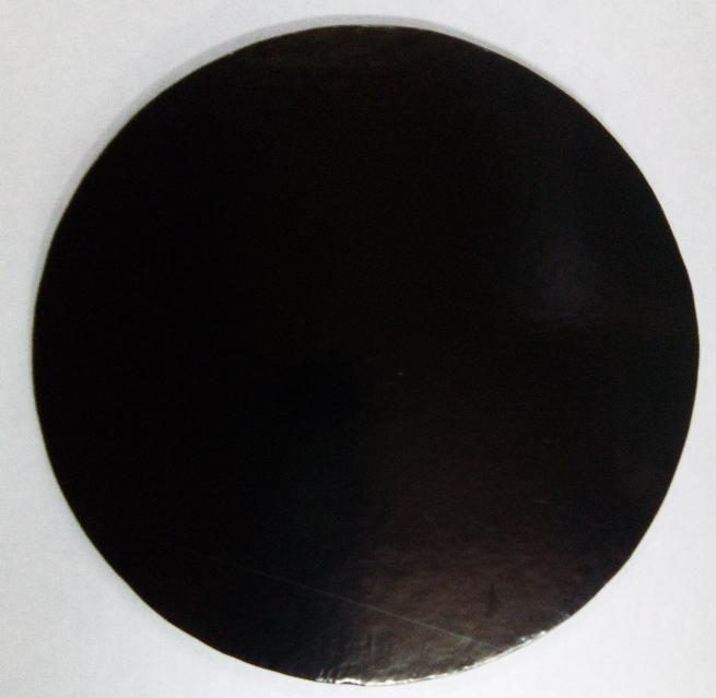 Black Thick Cake Boards (Round)