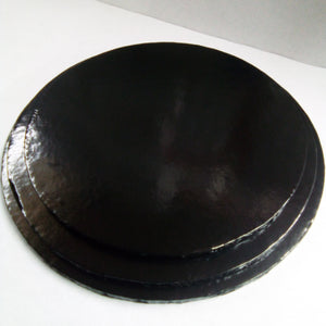 Black Thick Cake Boards (Round)