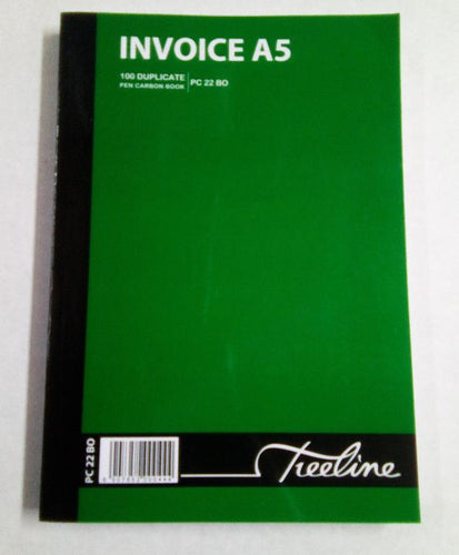 Invoice A5 book