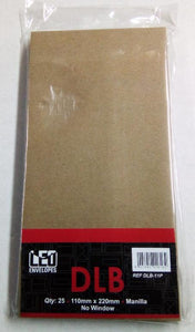 DLB Brown Envelopes 12 Pcs