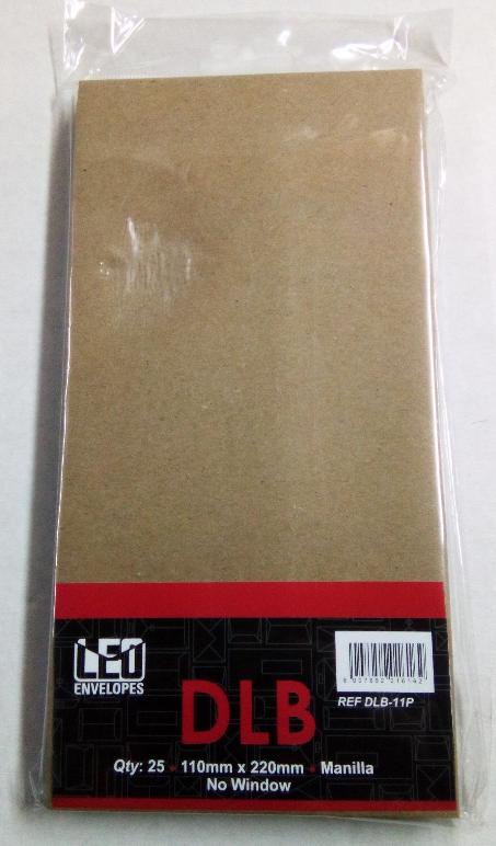 DLB Brown Envelopes 12 Pcs