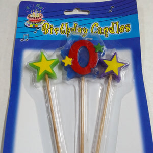 Candles on a stick | Various Numbers