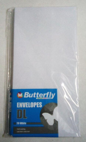 White Envelopes | 110mmx220mm