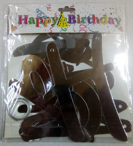 Party Banner [Gold Happy Birthday]