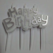 Load image into Gallery viewer, Happy Birthday Candle | Various Colours 