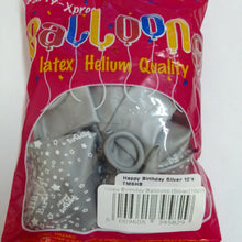 Load image into Gallery viewer, Latex Helium Balloons (Happy Birthday) 10pcs
