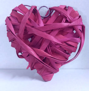 Valentine's weave heart large