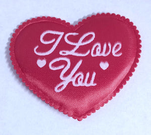 Valentine's stick on heart