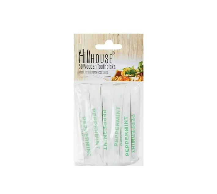 Wooden Toothpicks (Peppermint)