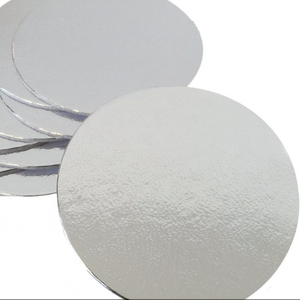 Round Cake Boards | Silver 