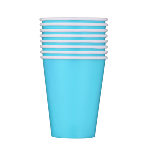 Blue Paper Party Cups 