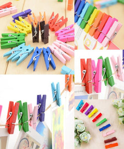 Mini Pegs Colour (20pcs)