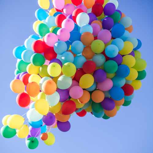Multi Colour Balloons | 10pc