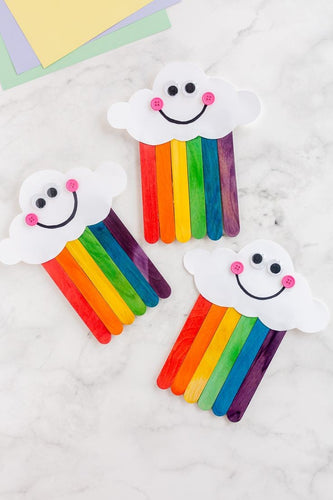Craft Sticks [50 Pack] [Medium Multicoloured]