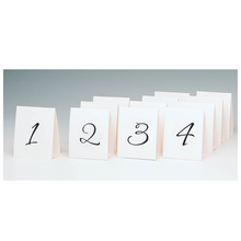 Load image into Gallery viewer, Table Number Tant Cards