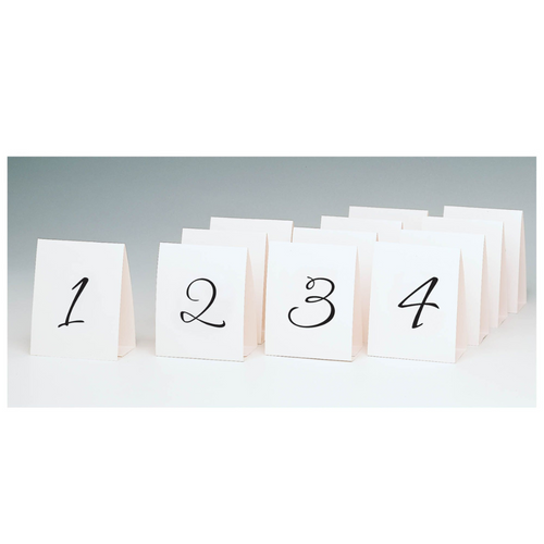 Table Number Tant Cards