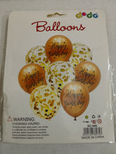 Load image into Gallery viewer, Happy Birthday Balloons Set (8pcs)