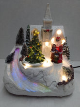 Load image into Gallery viewer, White Xmas Village House