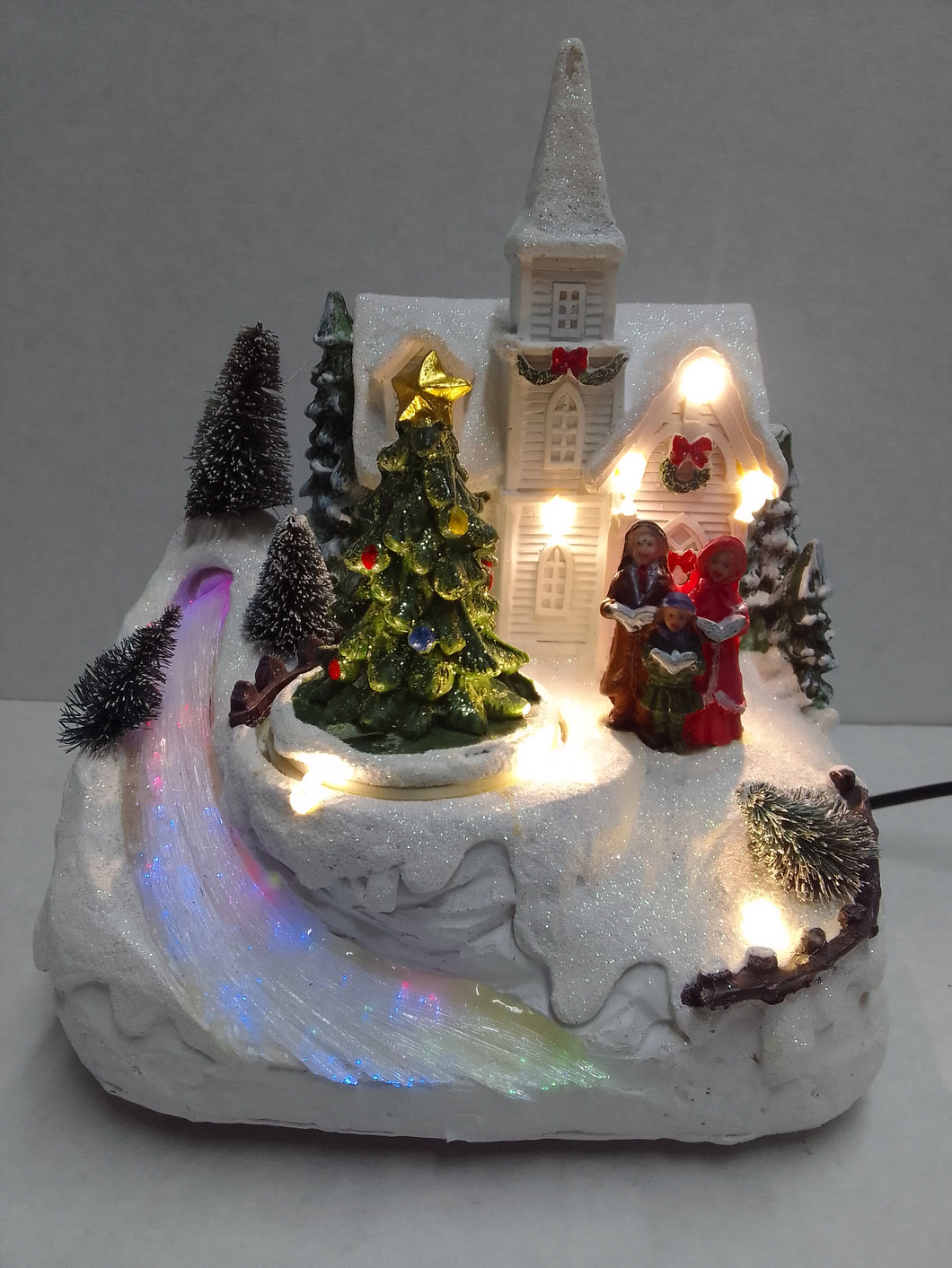 White Xmas Village House