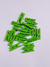 Load image into Gallery viewer, Mini Pegs Colour (20pcs)