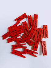 Load image into Gallery viewer, Mini Pegs Colour (20pcs)