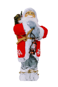 48cm Santa with Lanter