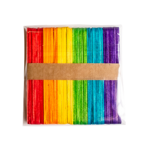 Craft Sticks [50 Pack] [Medium Multicoloured]