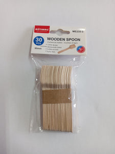 Wooden Spoons - 95mm (30pcs)