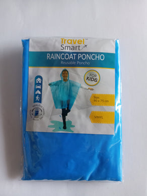 Raincoat Poncho For Kids - 90x75cm