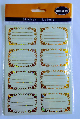 Book Labels (Gold)