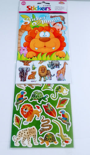 Sticker Album +Asstd (Animals)