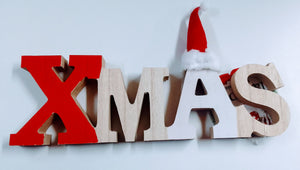 Xmas Wooden Centrepiece