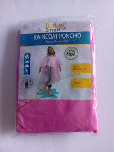 Raincoat Poncho For Kids - 90x75cm