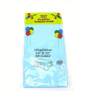 Plastic Tablecover (Reusable) plain