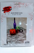 Load image into Gallery viewer, Halloween Black Spooky Cloth