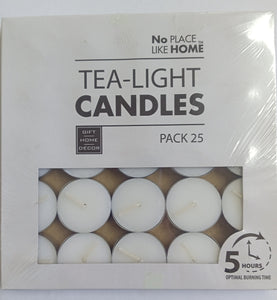 Tea-Light Candles (25pack)