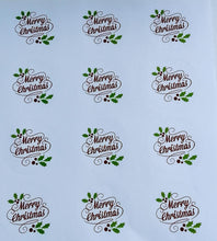 Load image into Gallery viewer, Xmas Stickers Large (Round)