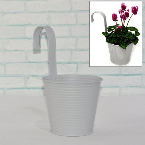 Hanging Metal Pot Grey