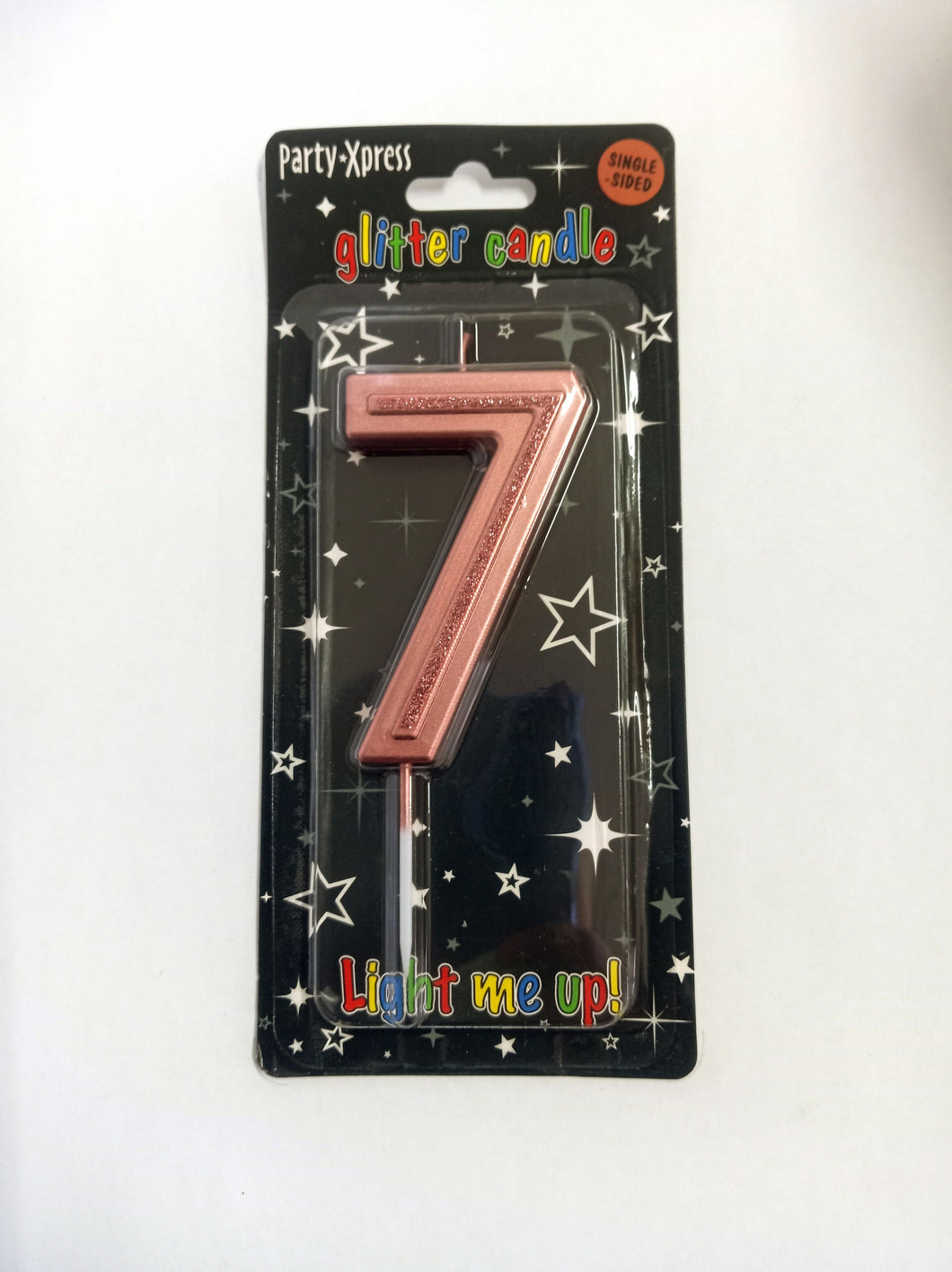 Glitter No.7 Rose Gold Candle