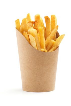 Kraft Paper Chip Cup