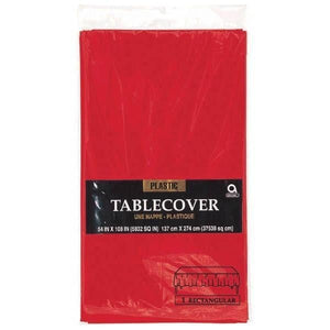 Plastic Tablecover (Reusable) plain