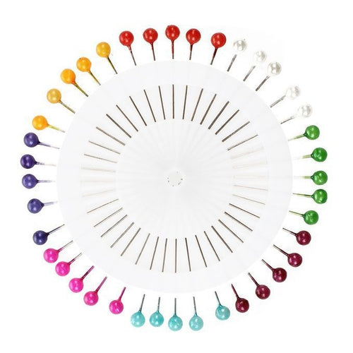Round head pins/Colour Rosettes
