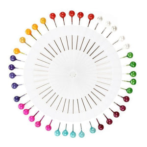 Round head pins/Colour Rosettes