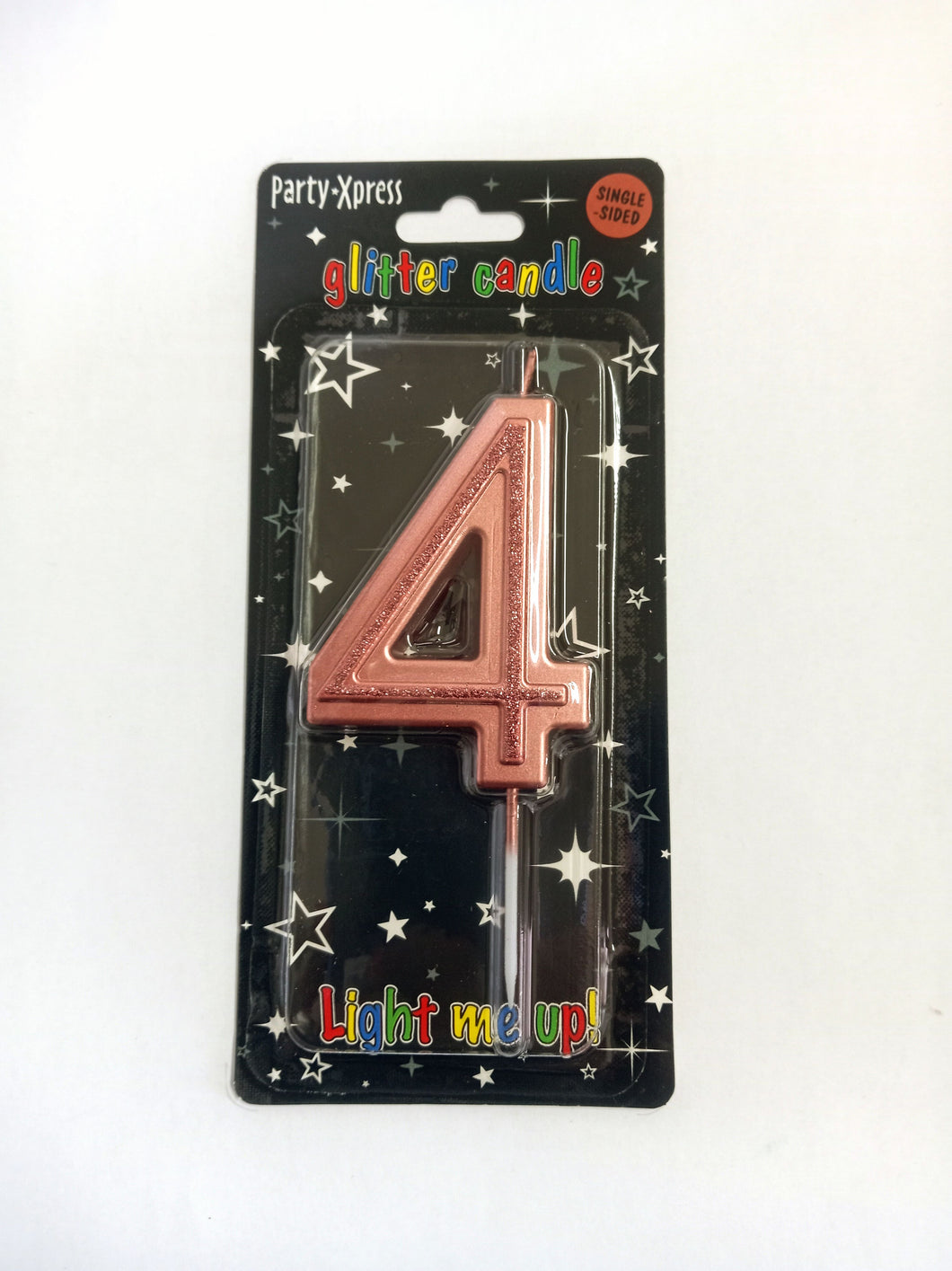 Glitter No.4 Rose Gold Candle